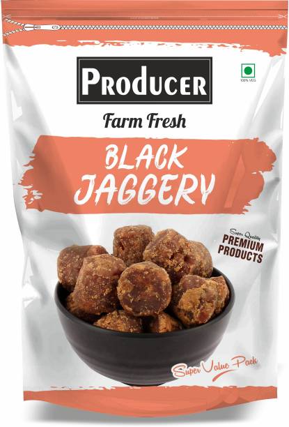 PRODUCER Premium Old Jaggery | Good for Health and Pure 1kg Block Jaggery