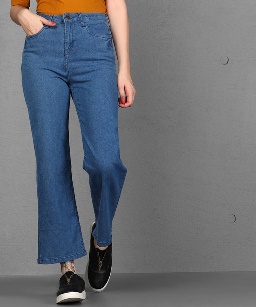 Wide Leg Jeans - Buy Wide Leg Jeans online at Best Prices in India |  Flipkart.com