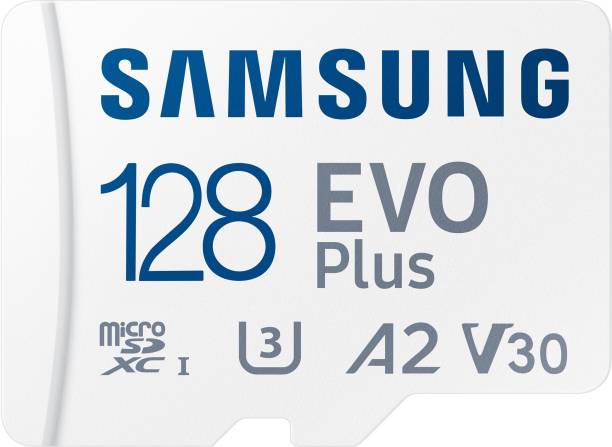 SAMSUNG Evo Plus 128 GB MicroSDXC Class 10 130 MB/s  Memory Card