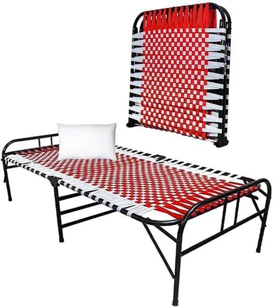 Beds Magic Folding beds for Sleeping, Guest Bed, Portable Folding Bed, niwar Bed, Sleep Bed Metal Single Bed
