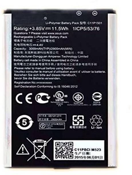 imbi Mobile Battery For  Asus 3000 MAh Battery for ASUS ZenFone 2 Laser 5.5"/6" Selfie/Laser 2 5.5 1501