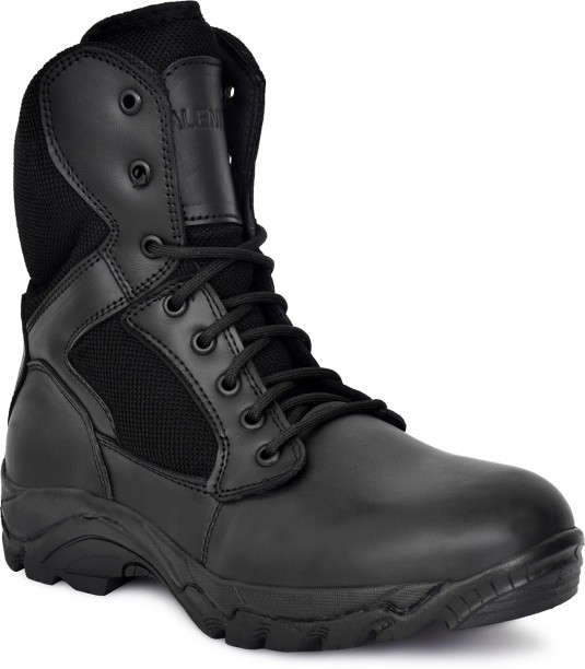 men's waterproof boots with side zipper