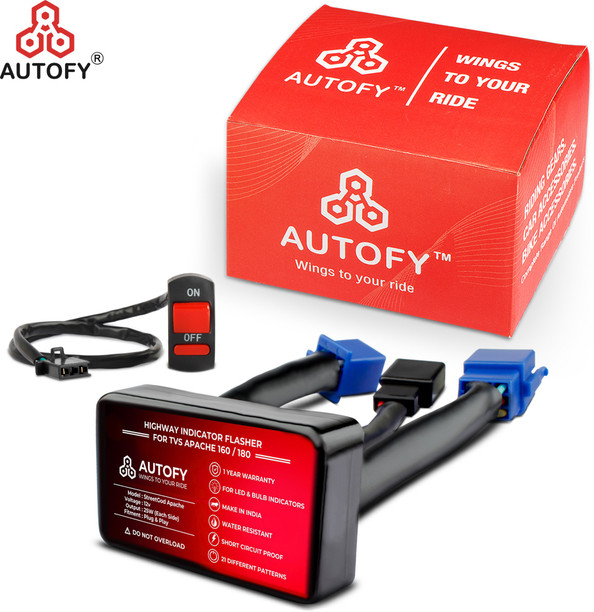 Autofy Front, Rear Flasher Indicator 