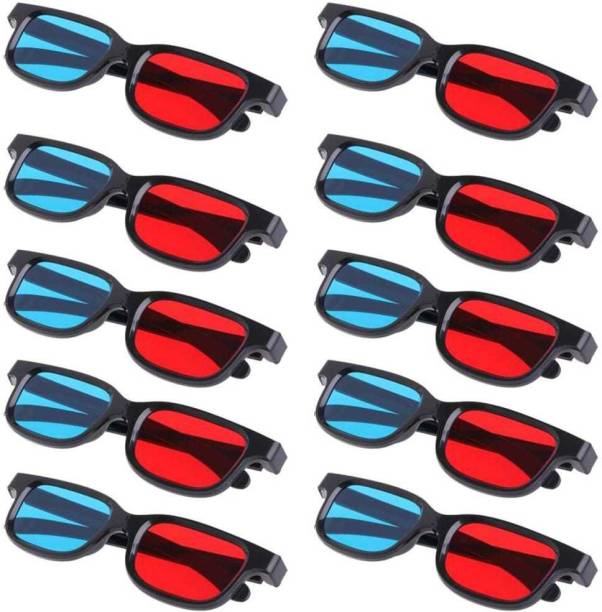RingTel Glasses Video Glasses (Red, Blue) Set 10 Video Glasses