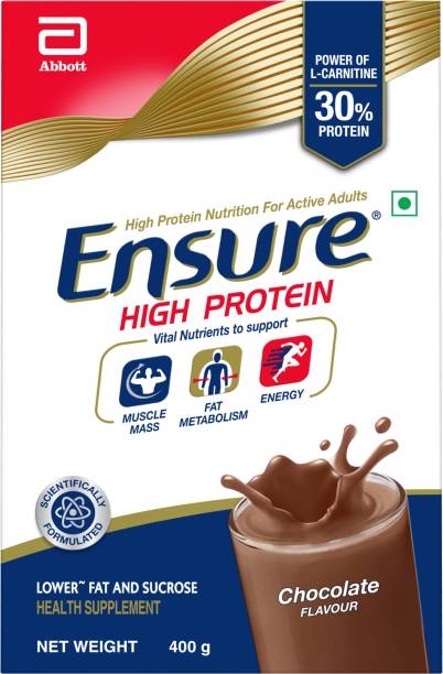 ENSURE High Protein Nutrition for Active Adults (Chocolate Flavour) Nutrition Drink