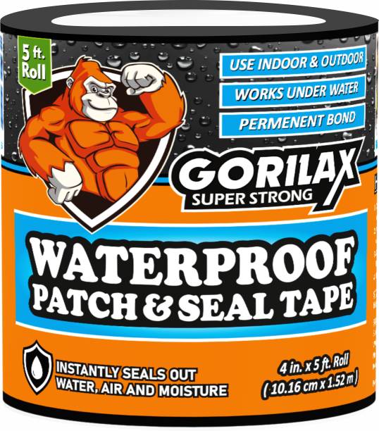 Elegant Enterprise Gorilax Super Strong Waterproof Sealant Repair Tape to Stop Leakage permanent 1.25 m Gorilla Tape