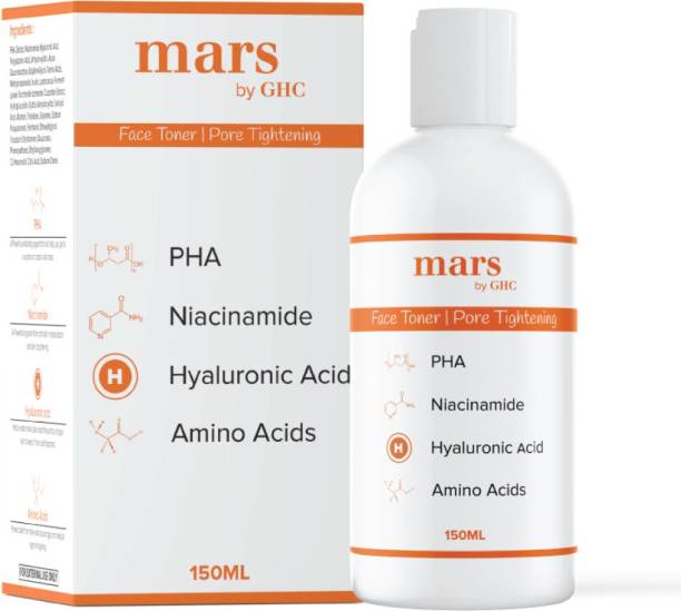 mars by GHC PHA Face Toner for Pore Tightening and Skin Hydration, Toner for Acne Prone Skin Men & Women