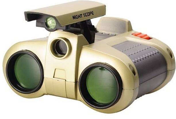 FOBHIYA Night Scope Toy Binocular with Pop-Up Spotlight Binoculars for Kids, Binoculars Night Scope and Night-Beam Vision,Zoom Binoculars Cool Toy Gift for Kids (Multi-Color) Binoculars