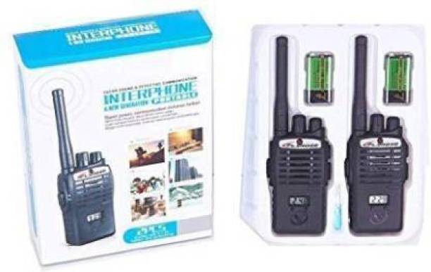 3 Jokers 2 pcs Wireless Portable Inter Phone Walkie Talkie with LCD Display for Kids