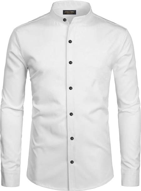 Chinese Collar Shirts - Buy Chinese Collar Shirts online at Best Prices ...