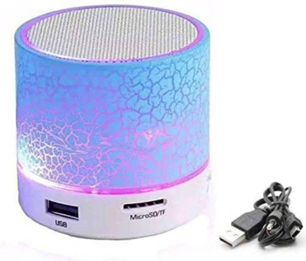 IIVAAs Wireless Light LED Speaker with Portable Bluetooth 3 W Bluetooth Laptop/Desktop Speaker