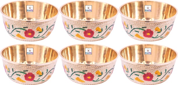 2pcs Decorative hand bowls for houshold transparent 