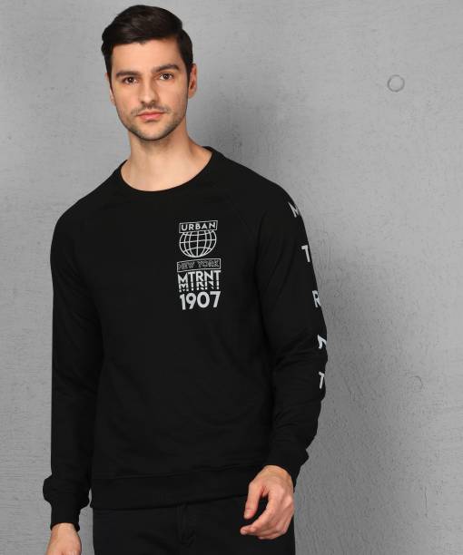 METRONAUT Full Sleeve Printed Men Sweatshirt