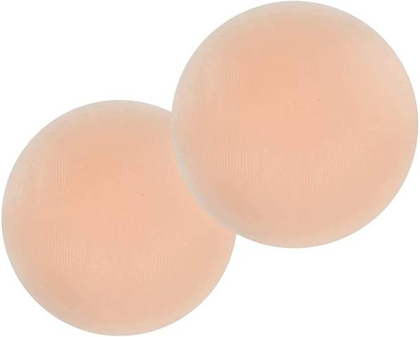 Riwaaz Creation Women Reusable Nipple Cover Silicone Bra Pad Adhesive Silicone Peel and Stick Bra Petals