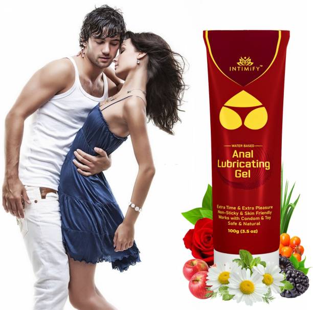 INTIMIFY Water Based Intimate Lube & Massage Gel Lubricant Sexual Cream Long lasting Lubricant