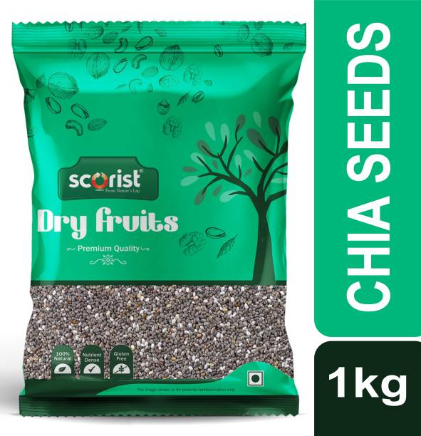 Scorist Popular Black Chia Seeds 1kg