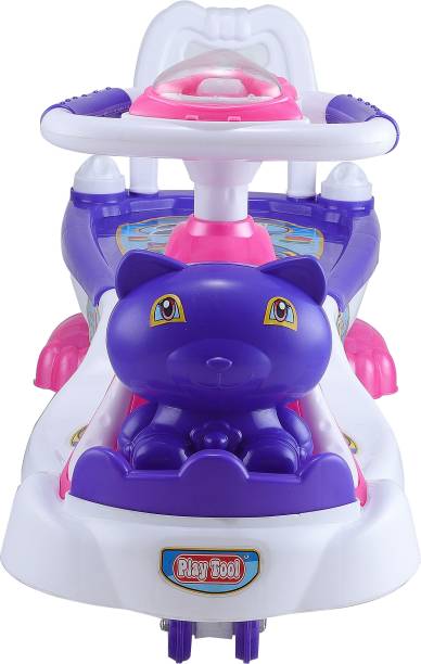 PLAYTOOL Racing Bear Car with Music for Baby Kids, Girls, and Boys - (Multicolor))