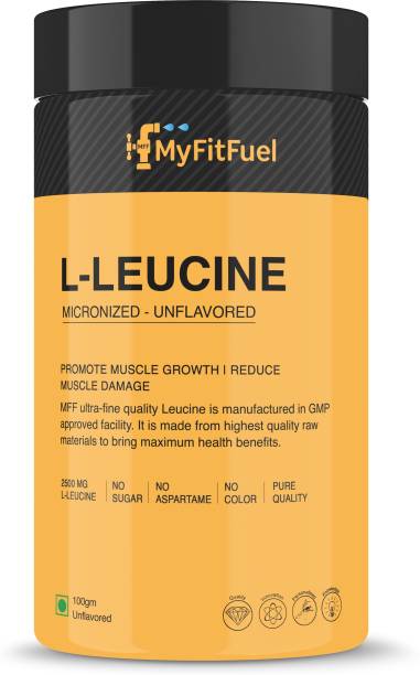 MyFitFuel L-Leucine (100 gm) unflavored EAA (Essential Amino Acids)