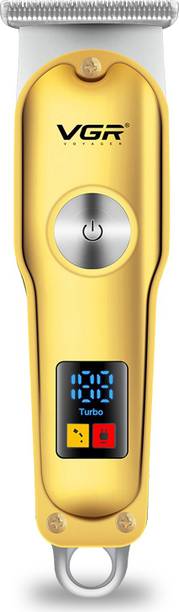 VGR V-290 Professional Hair Clipper with LED Display Trimmer 120 min  Runtime 4 Length Settings