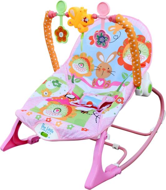 Miss & Chief by Flipkart Premium Quality Infant to Toddler Baby Musical Rocker (Pink) Rocker