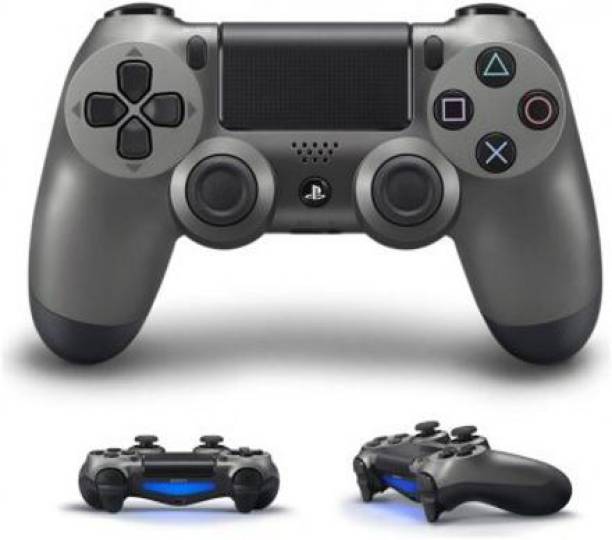 SteeI Black PS4 Dualshock 4 Wireless Controller for Pla...