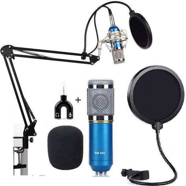 Digimore BM800 Condenser Microphone Kit|Mobile/PC|Singing,Recording,YouTube,Podcast Mic Microphone