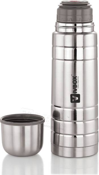 iVBOX ®Twistor-DF Thermos Steel Push Button Lid Flask, 750 ml Hot & Cold 750 ml Flask