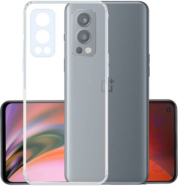 CaseTunnel Back Cover for OnePlus Nord 2 5G (Transparent, Flexible, Silicon, Perfect Fitting)