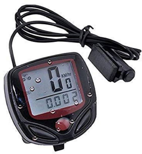 ESTHIR IMPEX 15 Function Cycle Speedometer Digital LCD Speedometer for Bicycle Wired Cyclocomputer