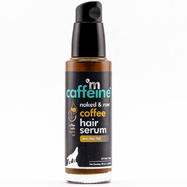 mCaffeine Coffee Frizz Control Hair Serum with Walnut & Argan Oil | Controls Hair Fall Price in India