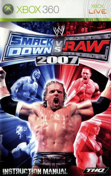 WWE07 XBOX 360 (2006)