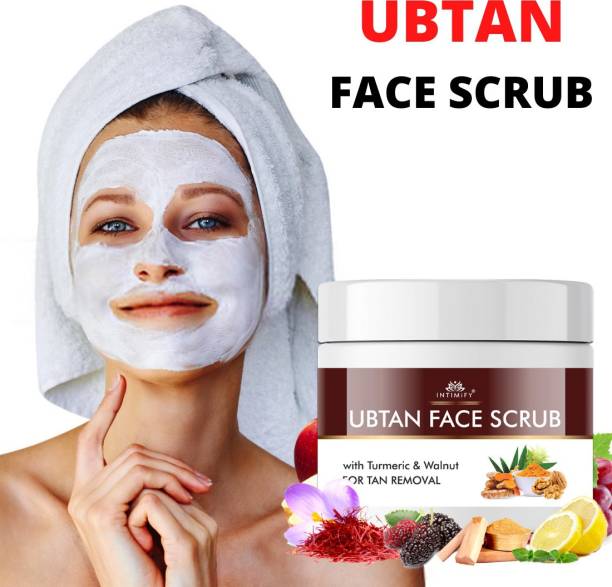 INTIMIFY Face Scrub For Women, Skin whitening scrub, Tan-removal Scrub for glowing skin Scrub