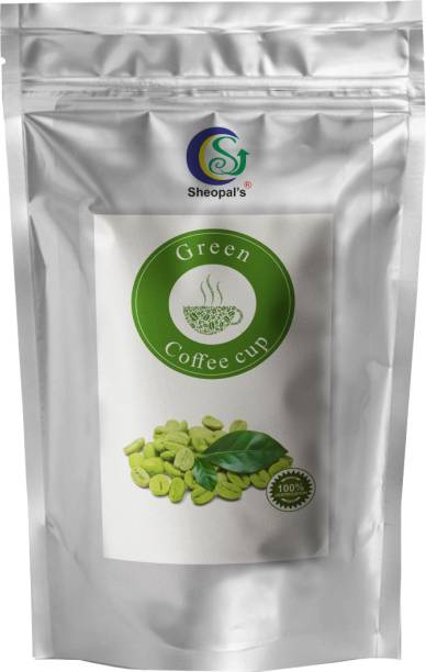 Sheopals Green Coffee Cup Beans for Weight Loss (Unroasted Coffee Beans) Coffee Beans