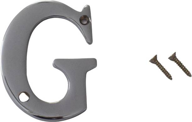 Wigano Brass Chrome Finish Stylish House Flat Door Numbers Alphabet G Sign Price In India Buy Wigano Brass Chrome Finish Stylish House Flat Door Numbers Alphabet G Sign Online At Flipkart Com