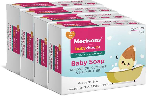 Morisons Baby Dreams Baby Soap Combo 75 gm - Pack of 4