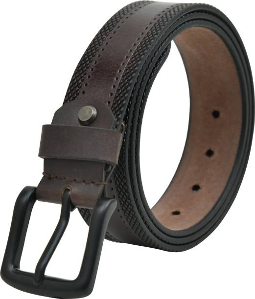 Cavaldii ITALIA Men Casual Brown Genuine Leather Belt