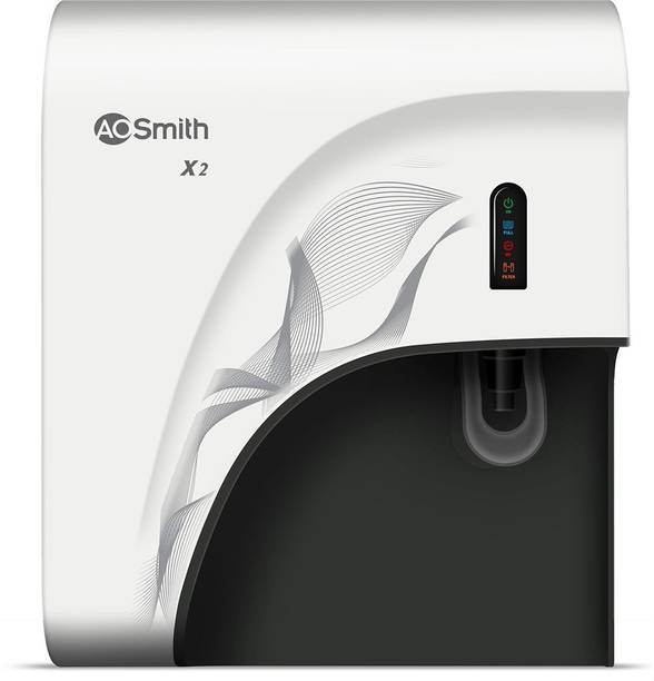 AO Smith X2 5 L UV + UF Water Purifier (White, Black)