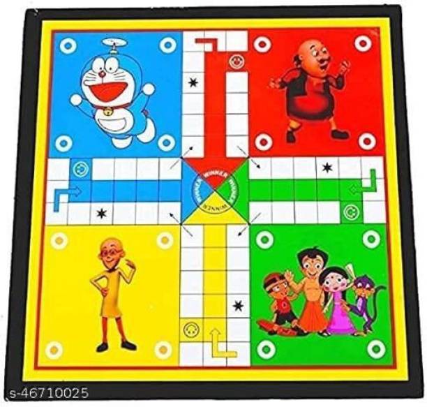 Anjali sports 2IN1 Ludo, Snakes and ladders game combo with coins 20 cm Surfing Board