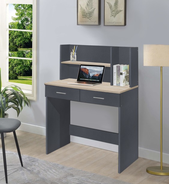 gray desks