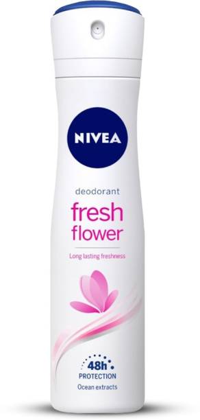 NIVEA Fresh Flower Deodorant for Women Deodorant Spray  -  For Women