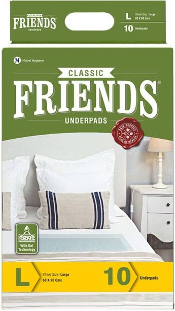 FRIENDS Classic Underpads Adult Diapers - L