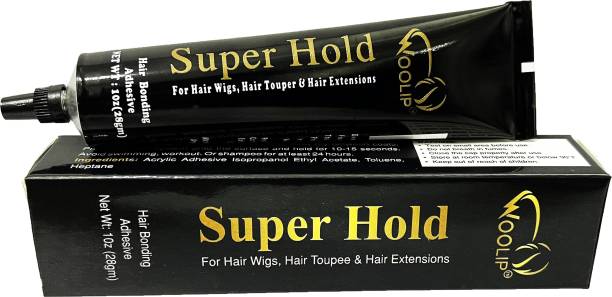 Woolip Hair Patch Glue for Men Strong Hold Hair Patch Glue Tube for Ultra Hold Glue, Hair Gel
