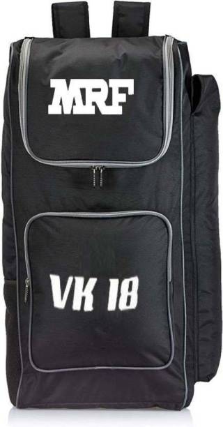 KRISHNA Cricket Kit Bag With Soft And Smooth Material (BLACK) (Kit Bag)