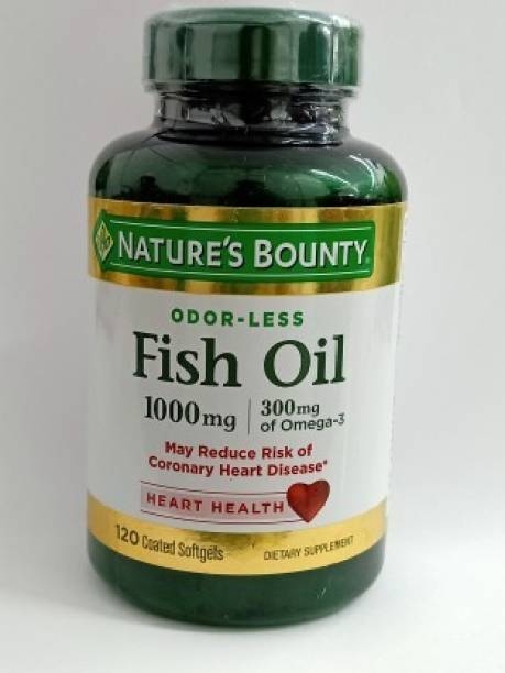 Nature's Bounty Odor-Less Fish Oil 1000mg Omega-3
