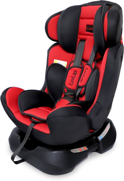 LuvLap Galaxy Convertible Car Seat for Baby & Kids from 0 Months to 7 Years (Red) Baby Car Seat