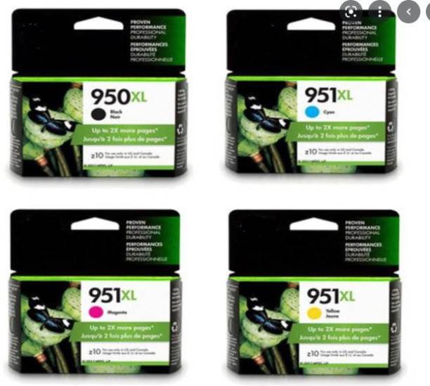 MHP Cartridges 950XL, 951XL Plotter Cartridge Pack Of 4...