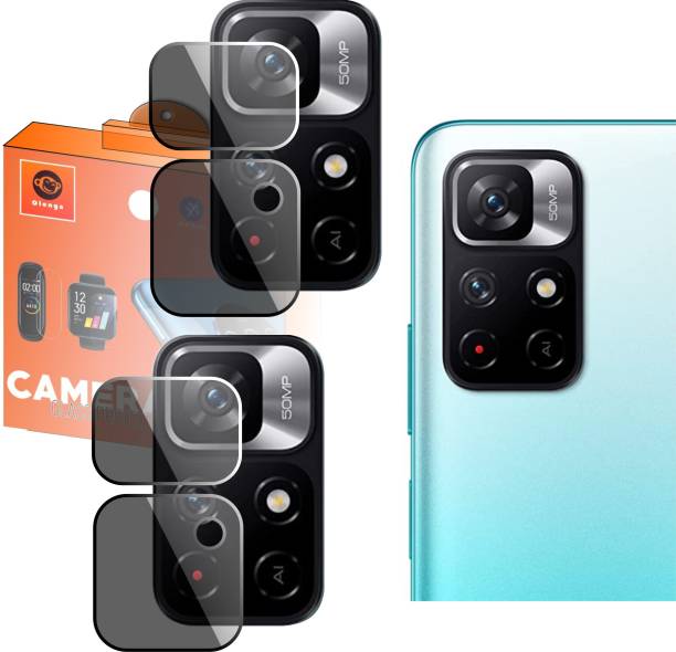 OLONGA Back Camera Lens Glass Protector for Redmi Note 11T 5G, Poco M4 Pro 5G