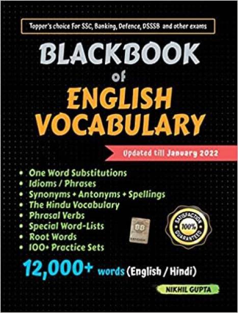BlackBook Of English Vocabulary January 2022 By Nikhil Gupta