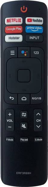 hybite VU Remote Compatible for  4K Ultra HD Smart LED TV (Without Voice Function) Vu Remote Controller