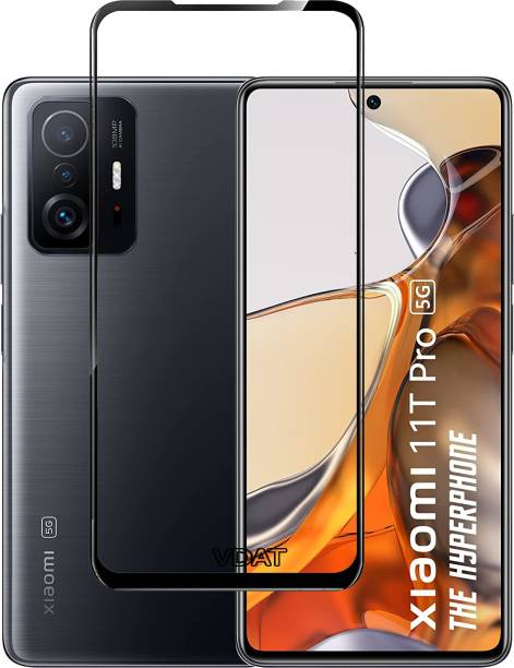 VDAT Edge To Edge Tempered Glass for Xiaomi 11T pro 5G,...